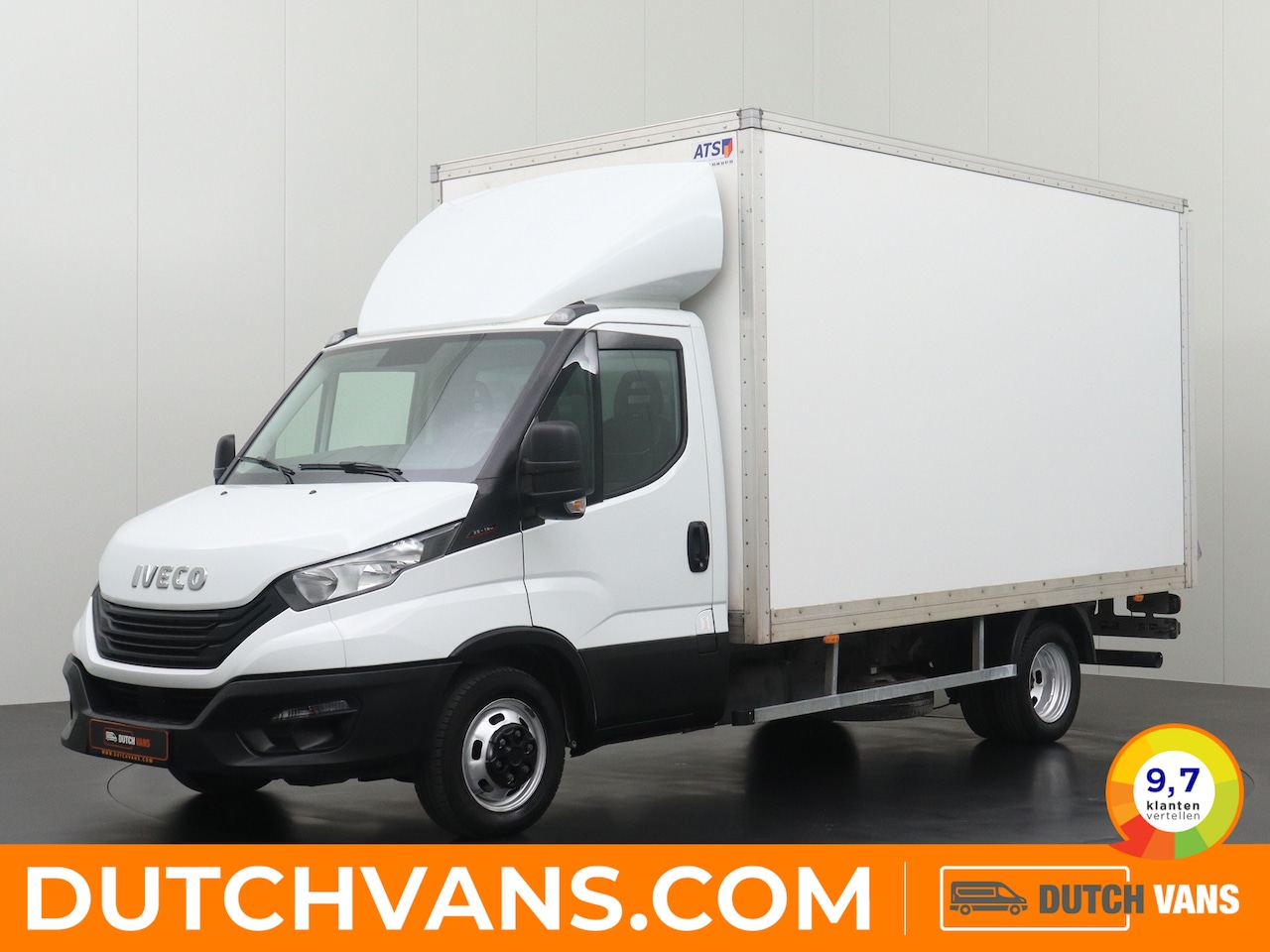 Iveco Daily - 35C16 3.0L Bakwagen+Laadklep | Airco | Cruise | 3-Persoons - AutoWereld.nl