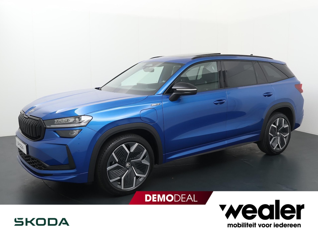 Skoda Kodiaq - Sportline Business 1.5 TSI PHEV 204 pk DSG | 20" Lichtmetalen velgen | LED Matrix | Panora - AutoWereld.nl