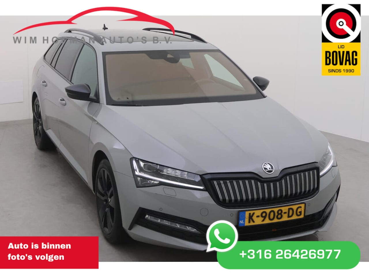 Skoda Superb Combi - 1.4 TSI iV Sportline Business 1.4 TSI iV Sportline Business - AutoWereld.nl