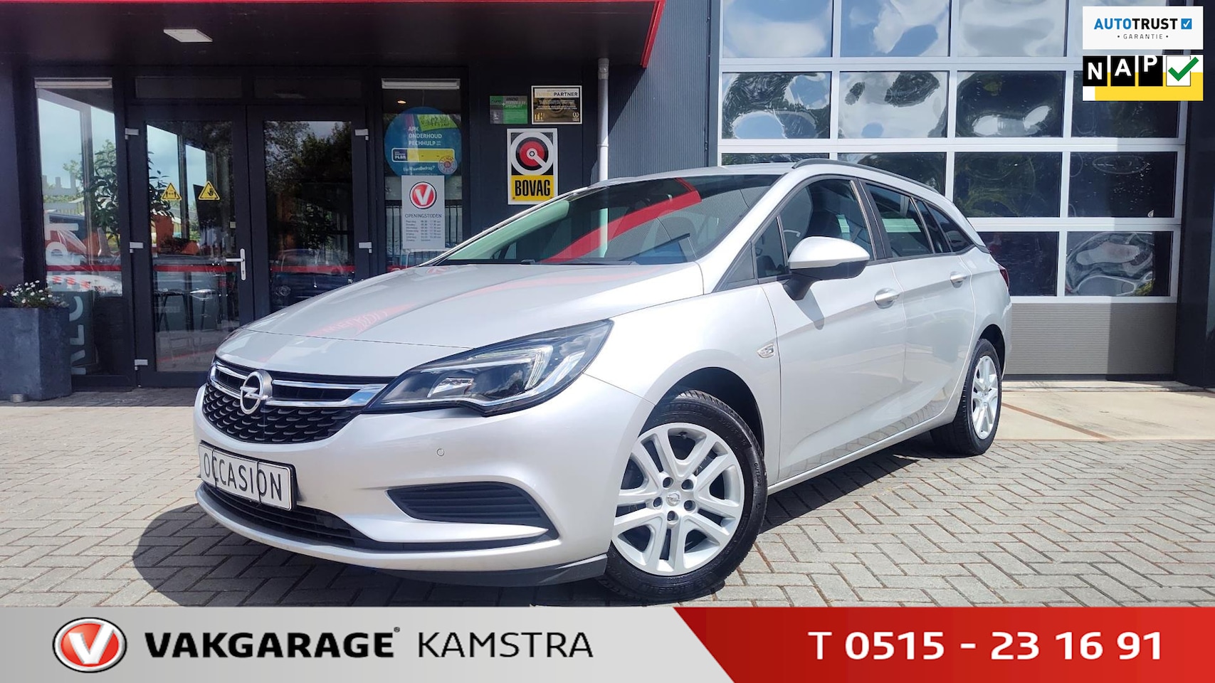 Opel Astra Sports Tourer - 1.0 NAP Airco/Cruise/PDC/Camera - AutoWereld.nl