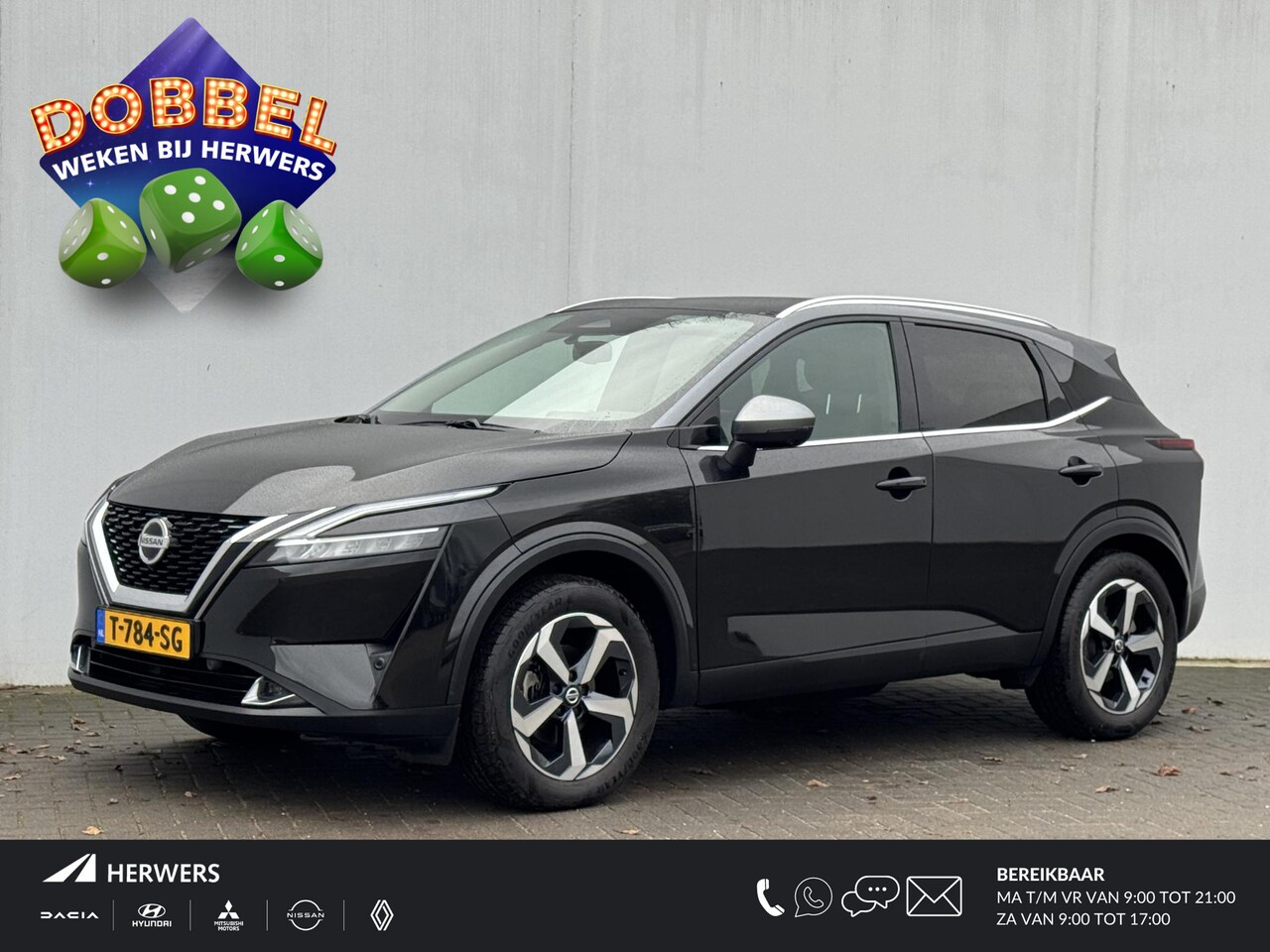 Nissan Qashqai - 1.3 MHEV Xtronic Business Design / Cruise control / Panoramadak / Apple carplay/Android au - AutoWereld.nl