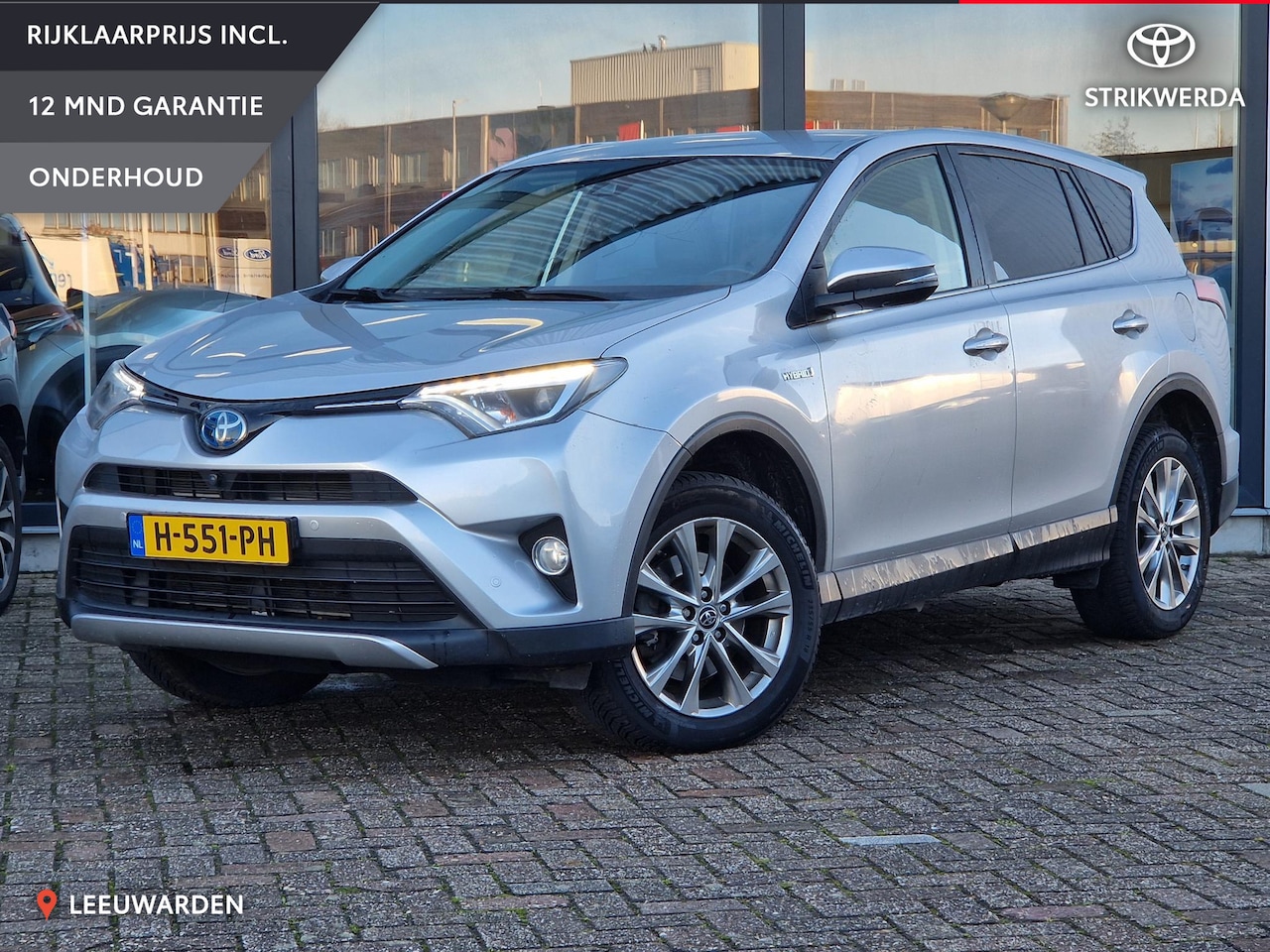 Toyota RAV4 - 2.5 Hybrid AWD Executive Business trekgewicht 1650 kg Trekhaak Leder interieur - AutoWereld.nl