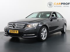 Mercedes-Benz C-klasse - 180 Business Class Avantgarde 2e Eigenaar Facelift Automaat Navigatie Trekhaak 1800 KG