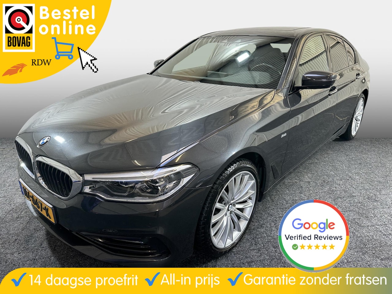 BMW 5-serie - 520d High Executive Sportline - AutoWereld.nl