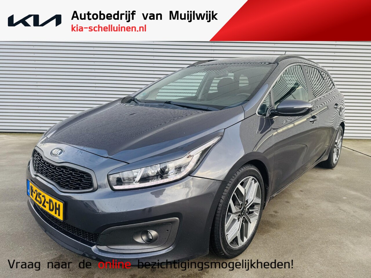 Kia Cee'd Sportswagon - 1.6 GDI DynamicLine Automaat | Nette correct onderhouden auto - AutoWereld.nl