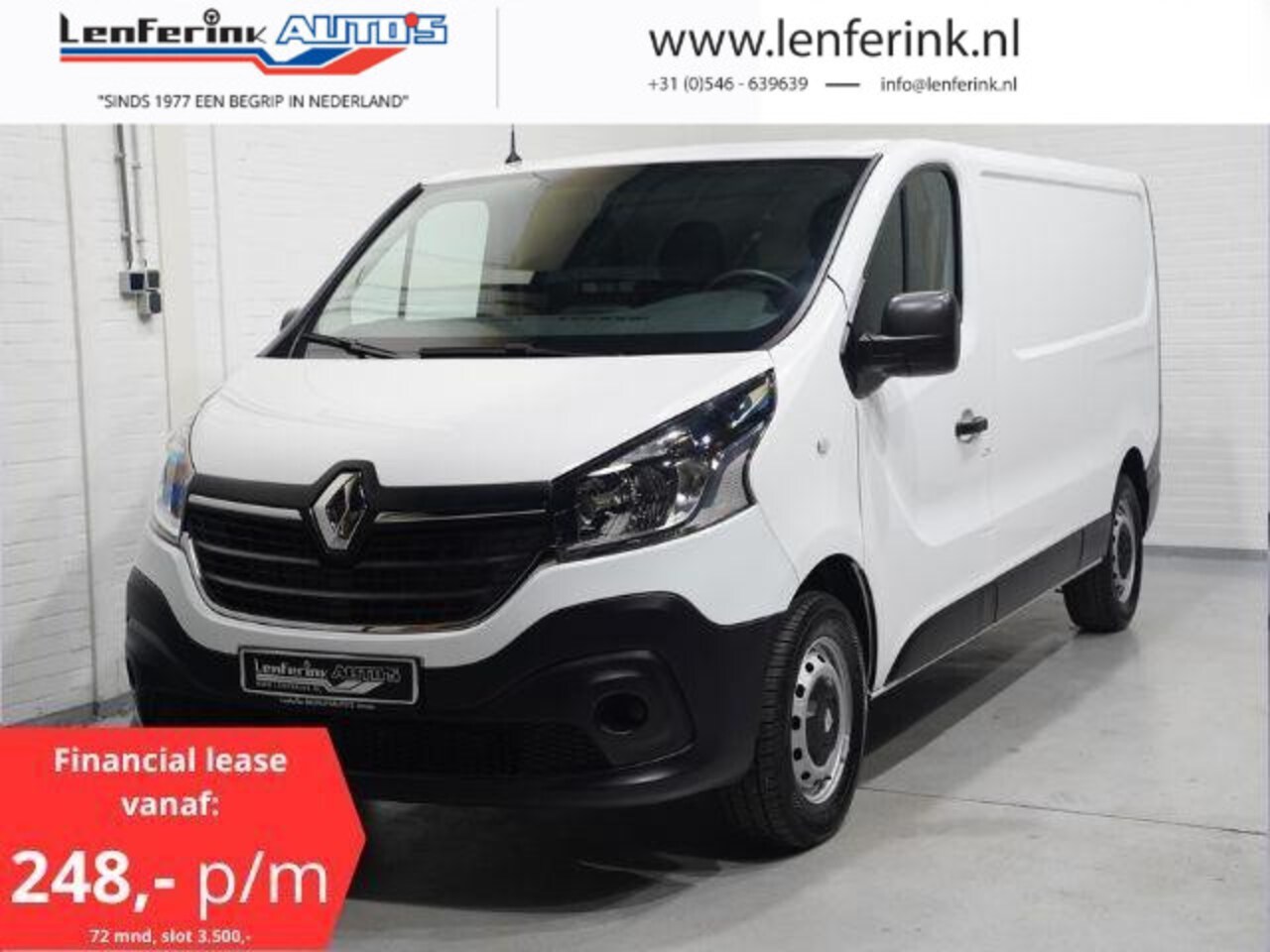 Renault Trafic - 2.0 DCI 120pk L2H1 Airco va 248,- p/mnd Laadruimte Pakket, Keyless Entry, PDC achter, 3-Zi - AutoWereld.nl