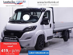 Fiat Ducato - 2.2 MJet 140 pk Black&White Edition Pick Up / Open Laadbak Airco, Cruise Control, 16" LMV,