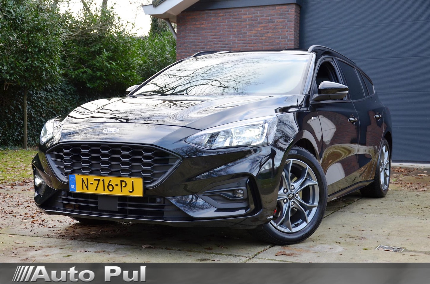 Ford Focus Wagon - 1.0 EcoBoost Hybrid ST Line X Business Navi/Pdc/Ecc/Led/Stoel Stuur & ruitverwarming/Achte - AutoWereld.nl