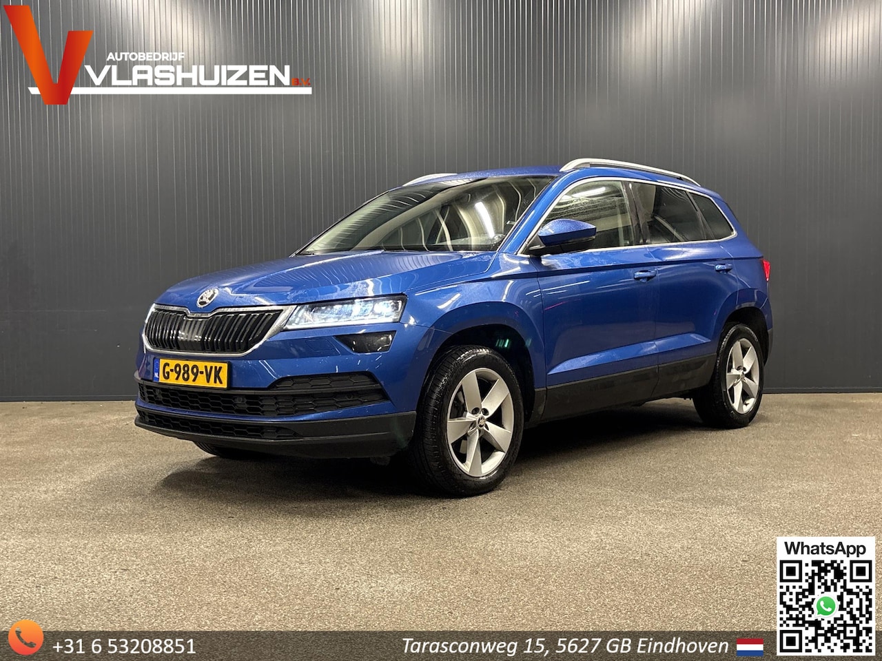 Skoda Karoq - 1.5 TSI ACT Business Edition | € 9.900,- NETTO! | Led | Keyless | Ambient Light | Stoelver - AutoWereld.nl