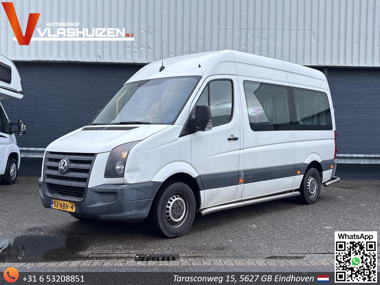 Volkswagen Crafter - 35 2.5 TDI L2H2 | 9 Persoons | € 6.950,- MARGE! |  Airco | Rolstoellift | - AutoWereld.nl