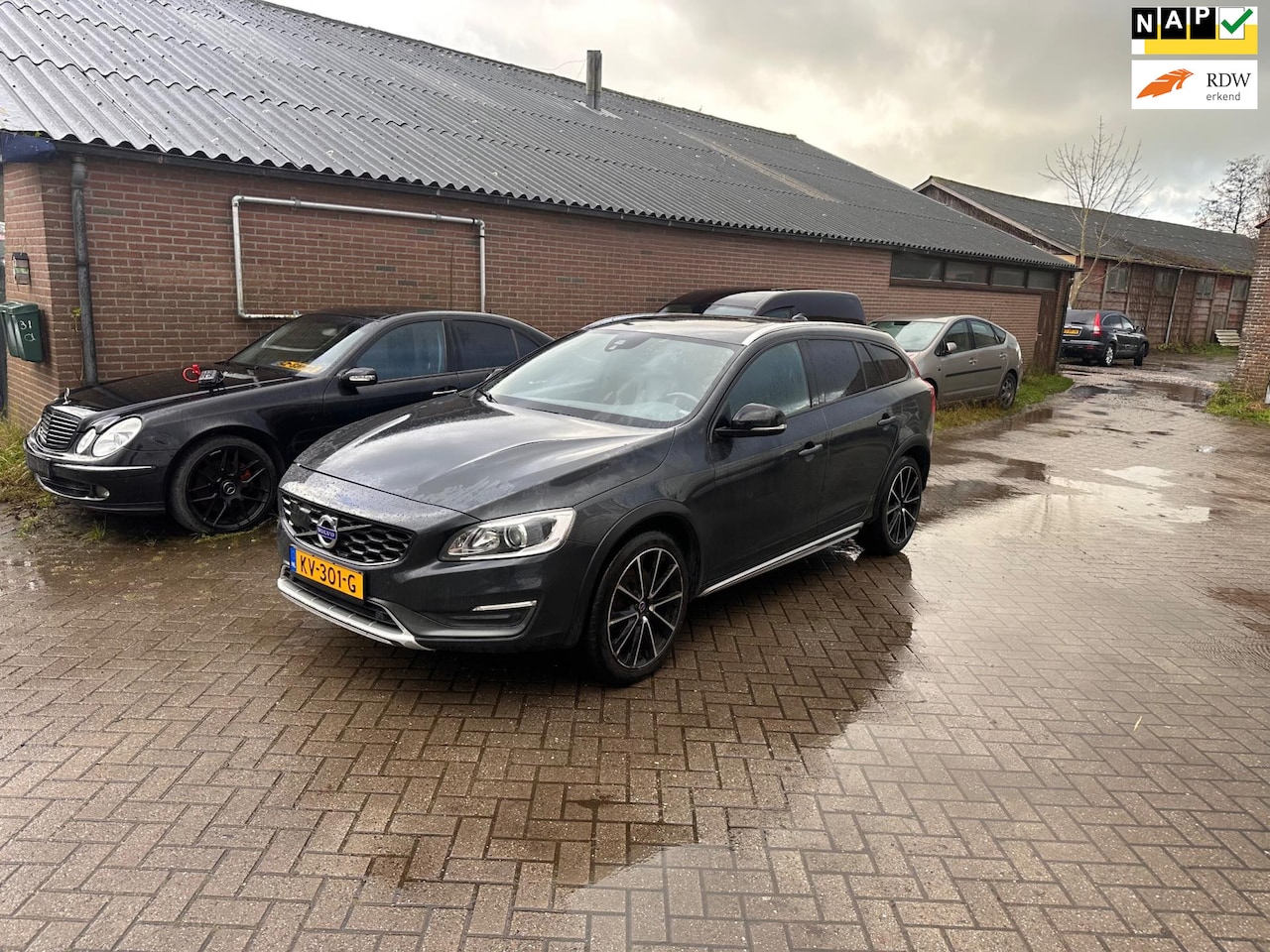 Volvo V60 Cross Country - 2.0 D4 Summum MOTOR TIKT.Clima.Navi.Leder - AutoWereld.nl