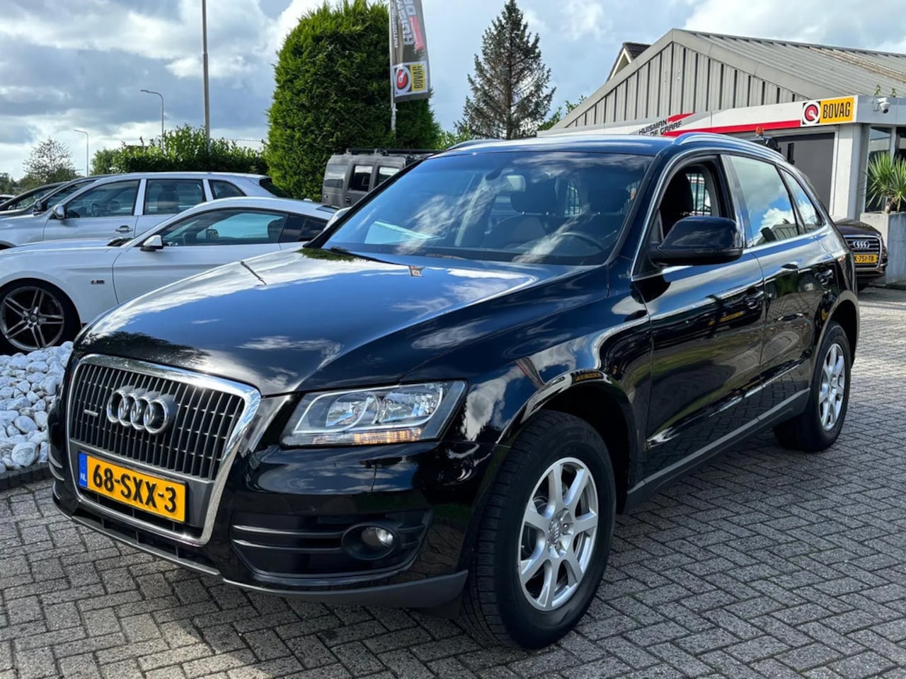 Audi Q5 - 2.0 TFSI Quattro Zwart 2012 Facelift Handgeschakeld - AutoWereld.nl