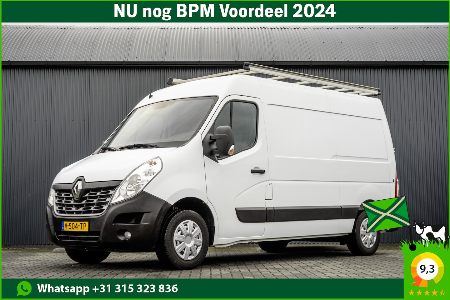 Renault Master - 2.3 dCi L2H2 | Euro 6 | 131 PK | Cruise | Airco | Navigatie | Imperiaal - AutoWereld.nl