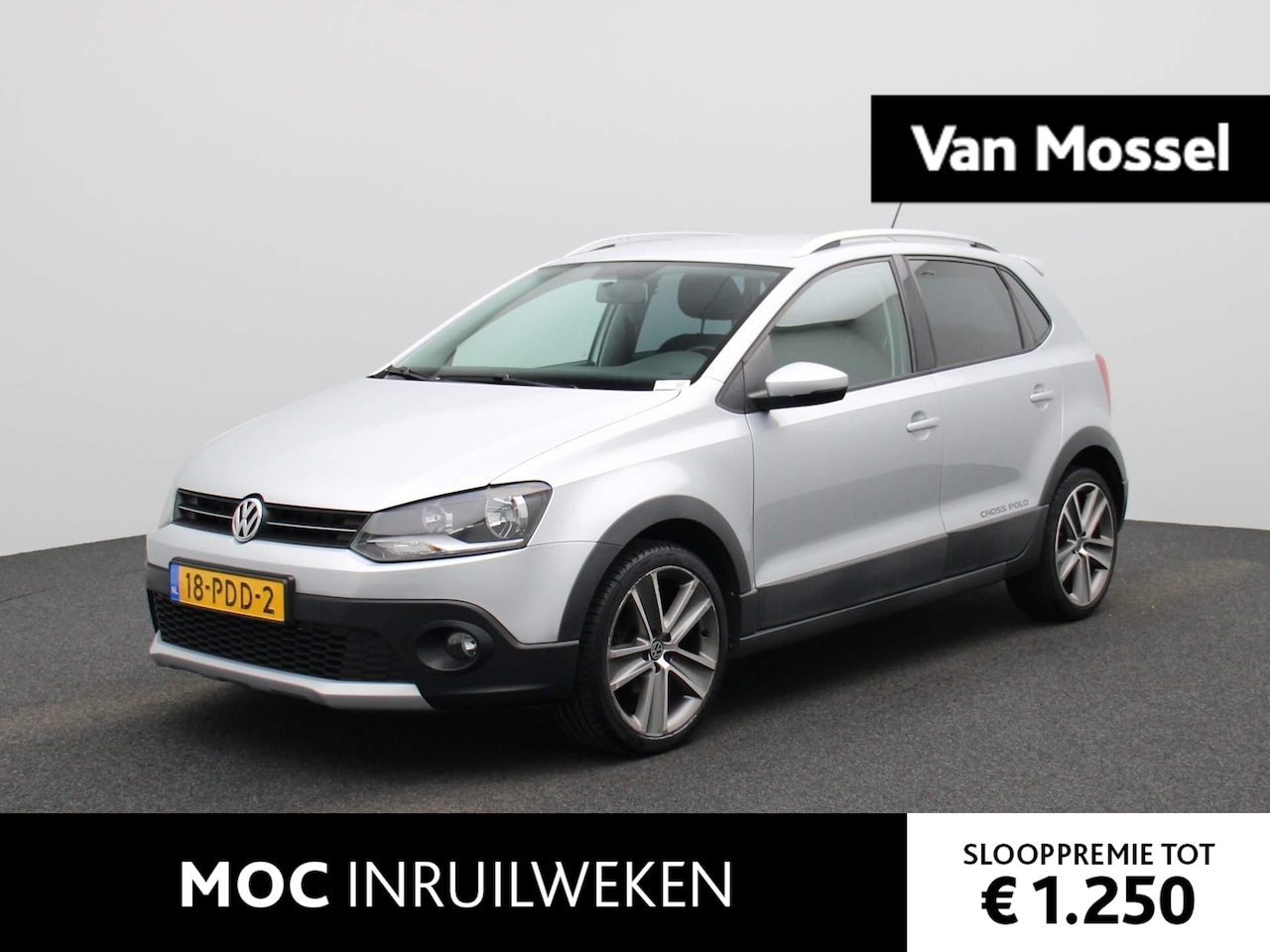 Volkswagen Polo - 1.2 TSI Cross | Climate Control | Lichtmetalen Velgen | - AutoWereld.nl