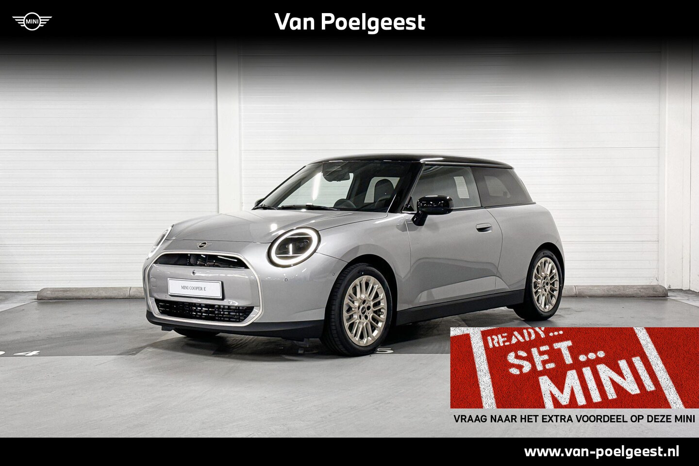 MINI Cooper - E Favoured Trim | Pakket L | 17" U Spoke Grey - AutoWereld.nl