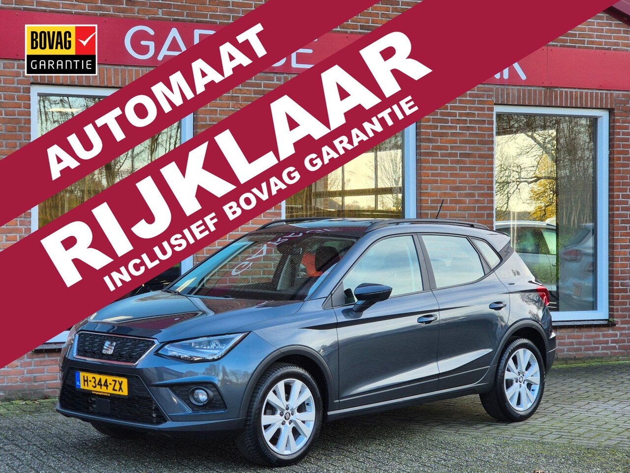 Seat Arona - 1.0 TSI Xcellence Business Intense 116PK 5drs AUTOMAAT clima, cruise, navi, pdc, led, RIJK - AutoWereld.nl