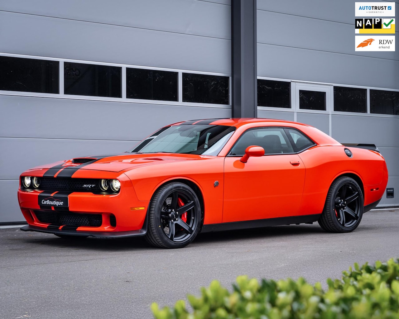 Dodge Challenger - SRT Hellcat I 880pk Geiger I Leer I Cruise Control I - AutoWereld.nl