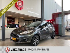 Ford Fiesta - 1.0 EcoBoost Titanium, 100% Onderhouden, Navigatie, Park Pilot, Achteruitrijsensoren V&A,