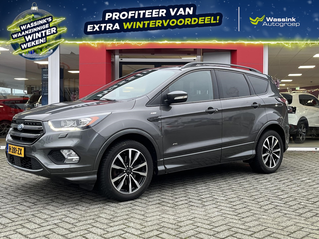 Ford Kuga - 1.5 EcoBoost 182PK 4WD AUT ST Line | Winterpakket | Navigatie | Carplay | Trekhaak | 1850 - AutoWereld.nl