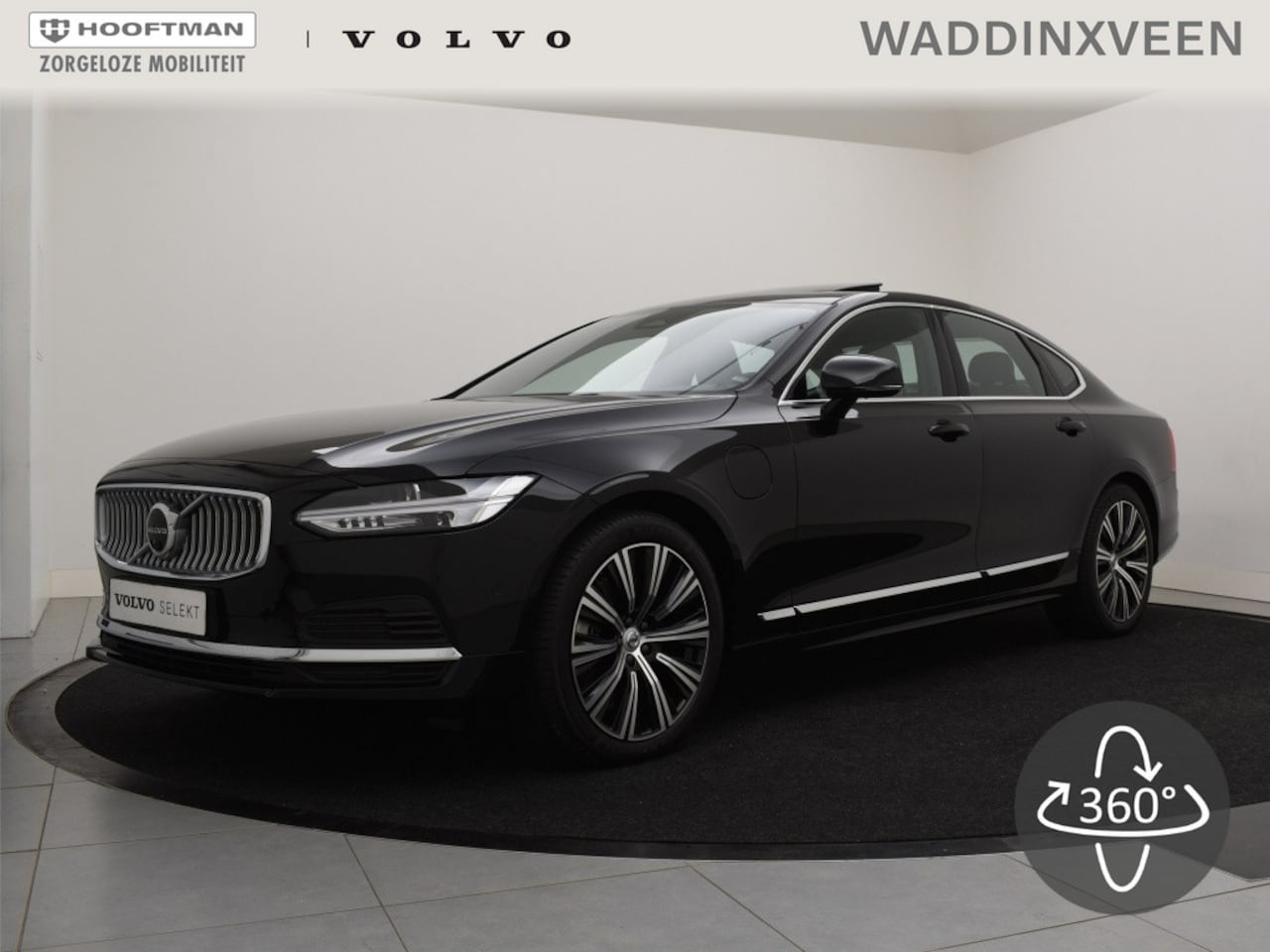 Volvo S90 - T8 PLUG-IN HYBRID LONG RANGE PLUS BRIGHT 360GR CAM ACC BLIS SCHU - AutoWereld.nl