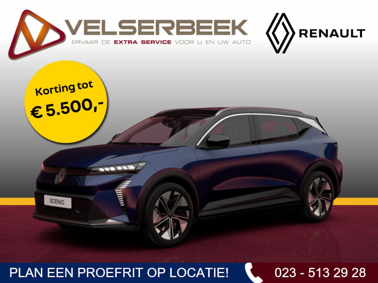 Renault Scenic E-Tech - EV87 long range techno *Direct Rijden/Voorraad* - AutoWereld.nl