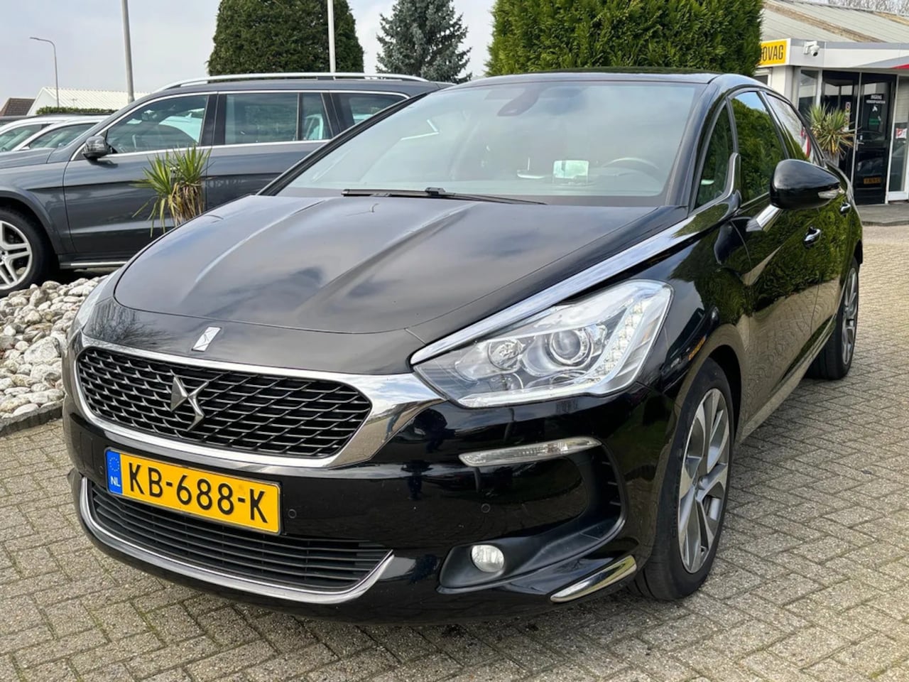 DS 5 - Citroen DS5 1.6 HDI Automaat 2016 Zwart Panodak - AutoWereld.nl