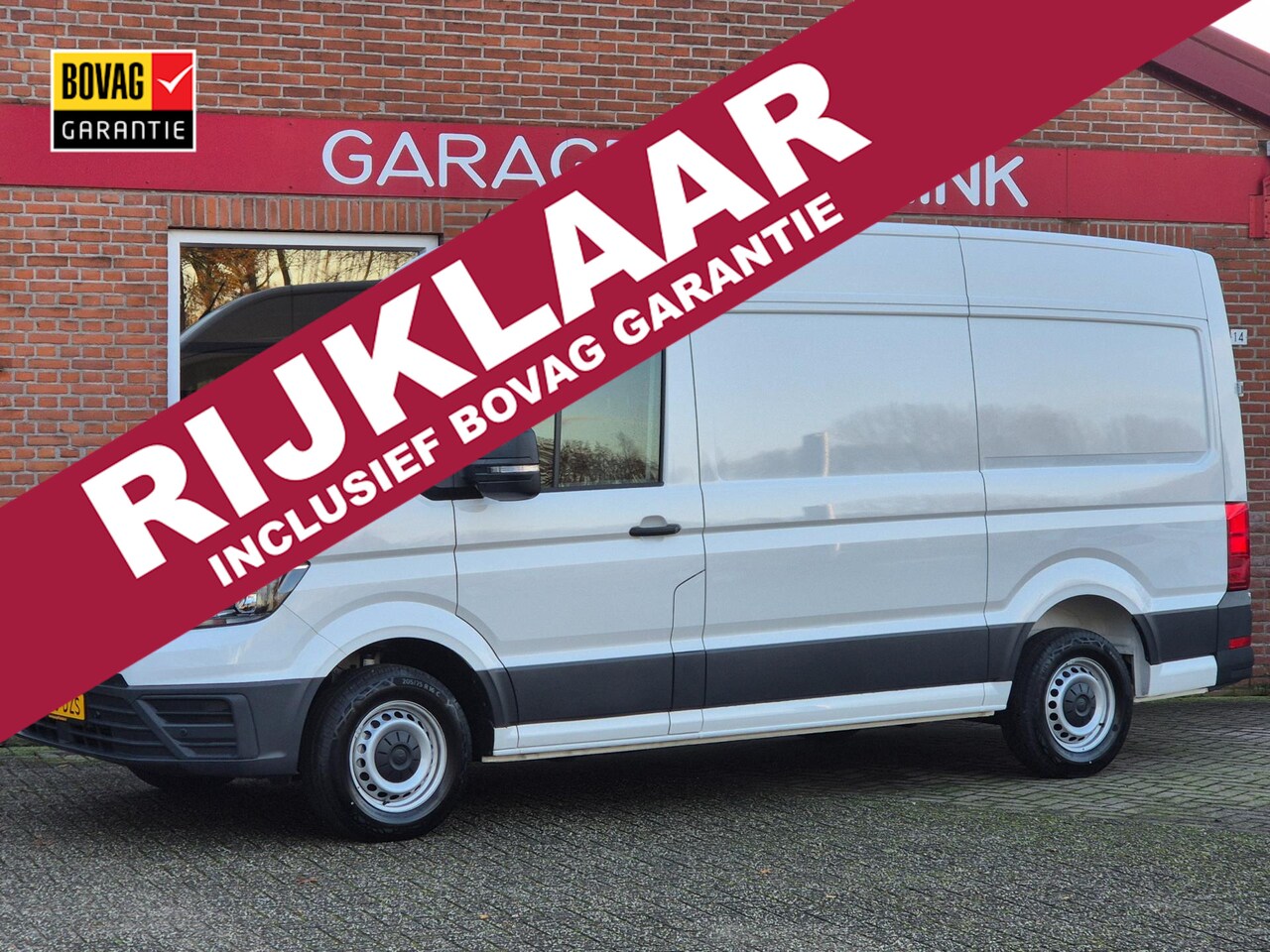 Volkswagen Crafter - 35 2.0 TDI L3H3 EURO VI 140PK 5drs airco, cruise, trekhaak, pdc RIJKLAAR - AutoWereld.nl