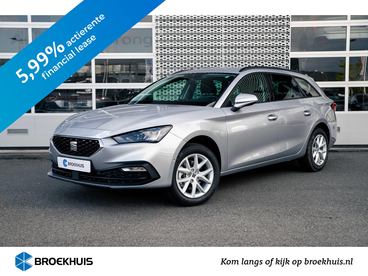 Seat Leon Sportstourer - 1.0 eTSI 110 7DSG Style Business Intense | Achteruitrijcamera | Apple Carplay / Android Au - AutoWereld.nl