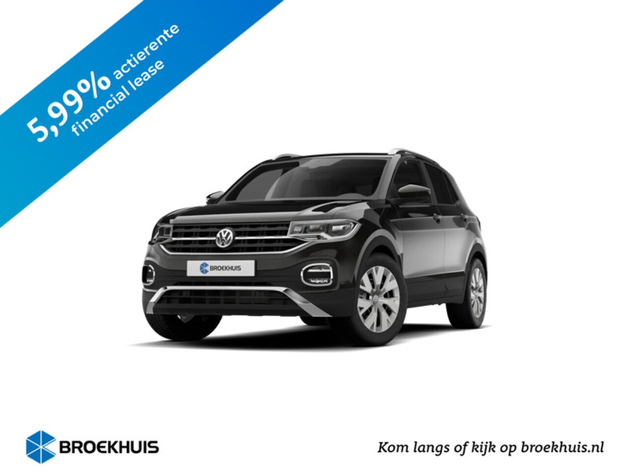 Volkswagen T-Cross - 1.0 TSI 95 5MT Life Edition | 'App-Connect' draadloze smartphone integratie | Achterlichte - AutoWereld.nl