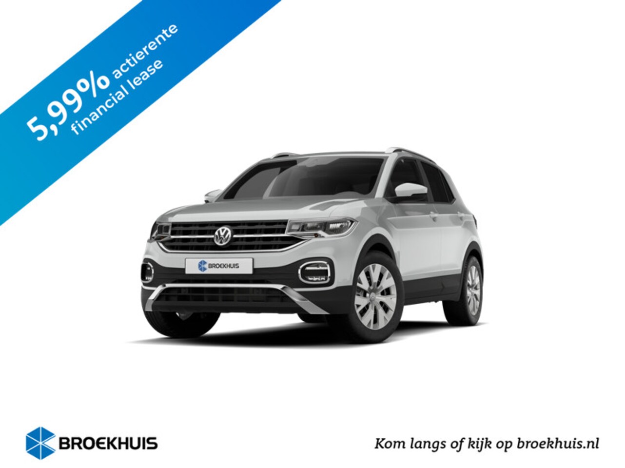 Volkswagen T-Cross - 1.0 TSI 95 5MT Life Edition | 'App-Connect' draadloze smartphone integratie | Achterlichte - AutoWereld.nl