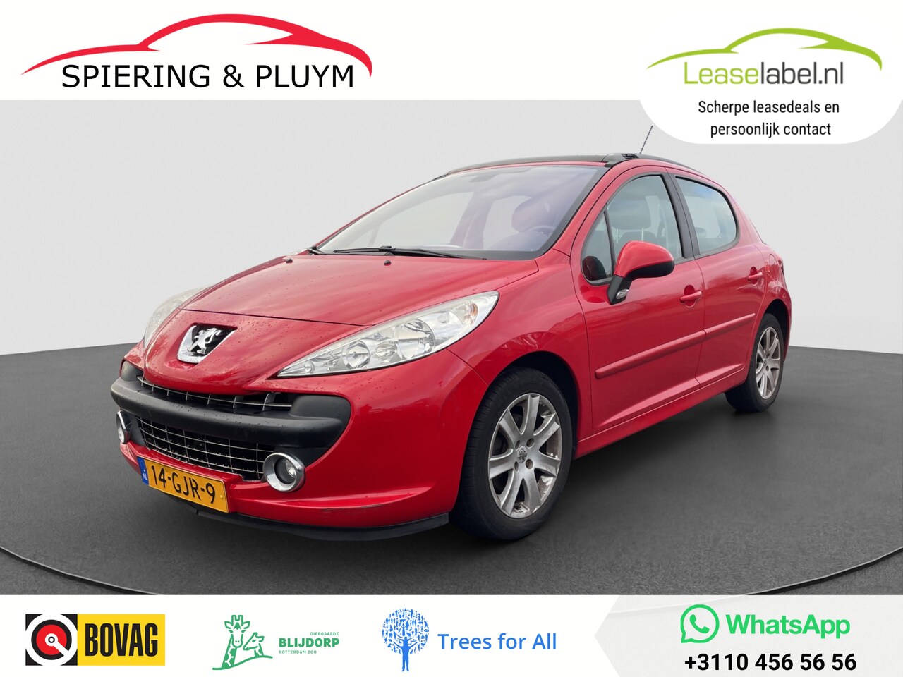 Peugeot 207 - 1.6 VTi XS Pack | S/K dak | Clima | Cruise - AutoWereld.nl