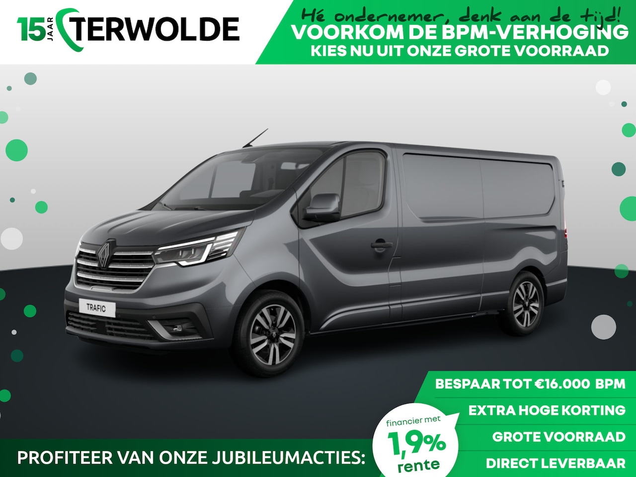 Renault Trafic - GB L2H1 T30 dCi 150 6EDC Extra | Achteruitrijcamera | Alarmsysteem | Blind Spot Warning - AutoWereld.nl