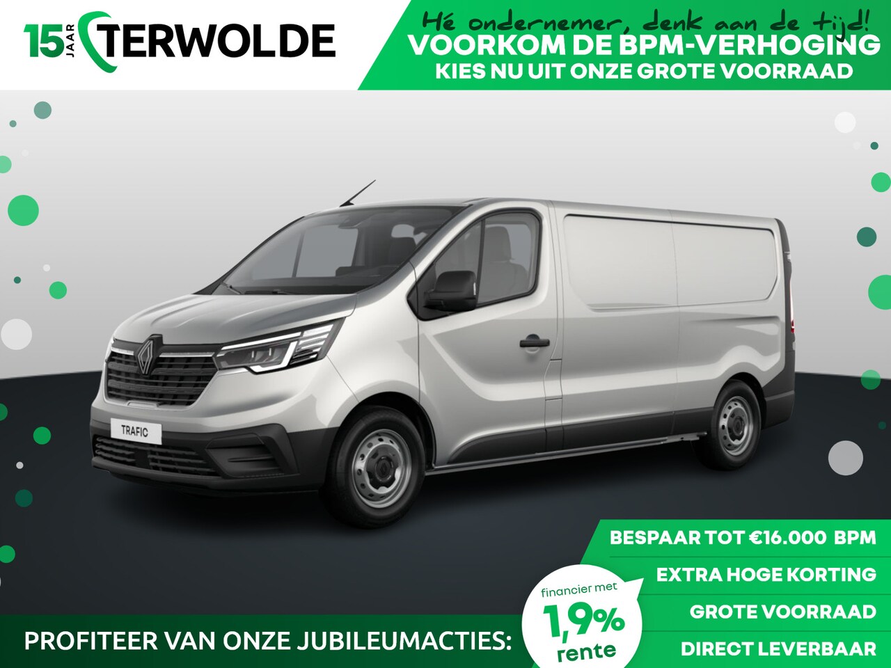 Renault Trafic - GB L2H1 T30 dCi 130 6MT Comfort | Achteruitrijcamera | Airconditioning | C-shape LED dagri - AutoWereld.nl