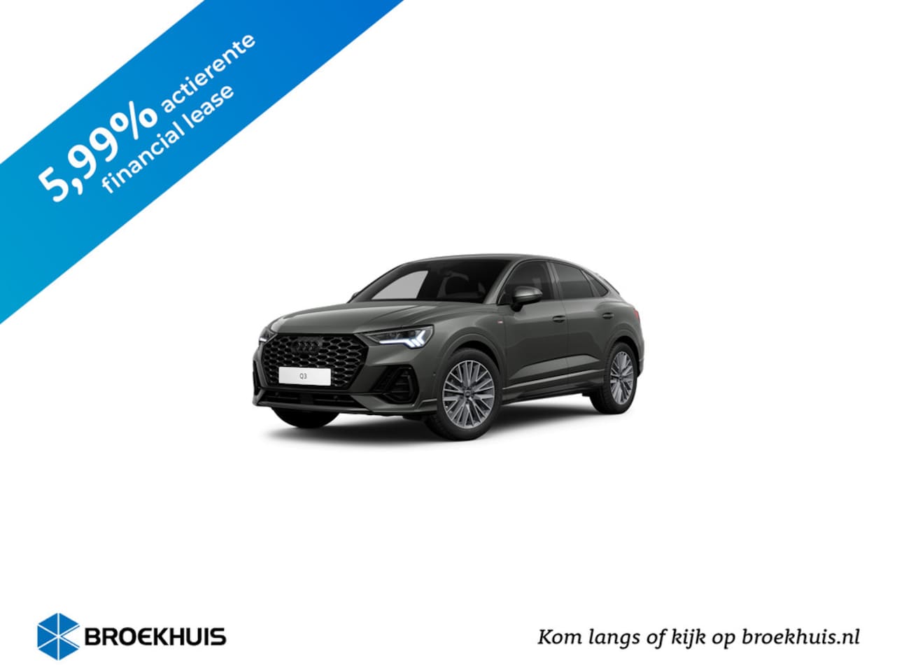 Audi Q3 Sportback - 45 TFSI e 245 S tronic S edition Automaat | Achterbank plus met middenarmsteun en bekerhou - AutoWereld.nl