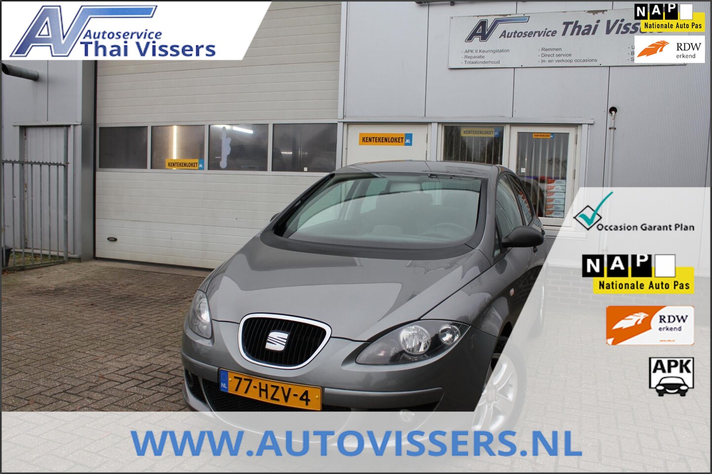 Seat Altea - 1.6 1ste Eigenaar Airco Cruise PDC LMV Apk 7-12-25 - AutoWereld.nl