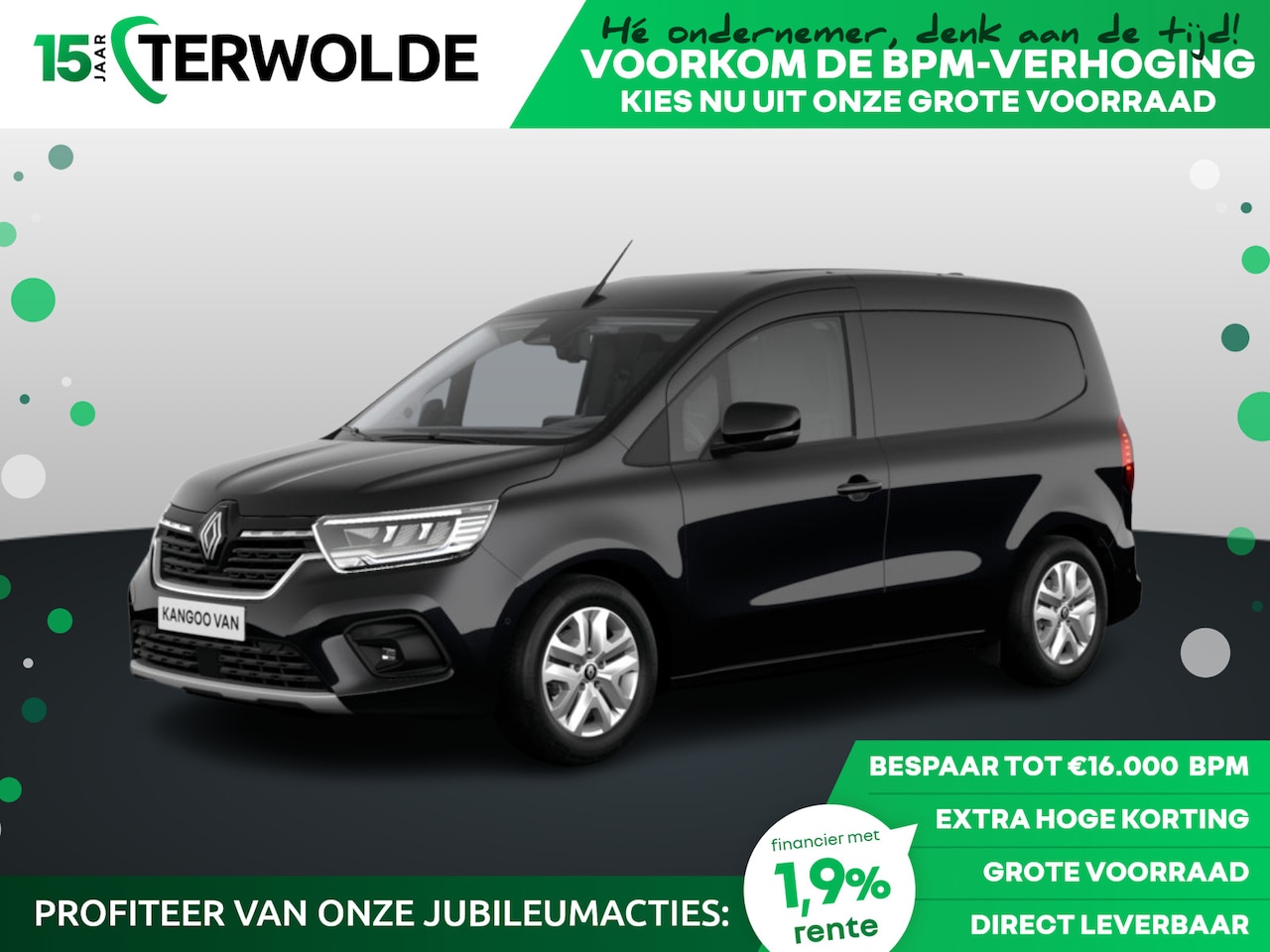 Renault Kangoo - Gesloten Bestel L1H1 Blue dCi 115 7EDC Extra | Achteruitrijcamera | Blind Spot Warning | E - AutoWereld.nl