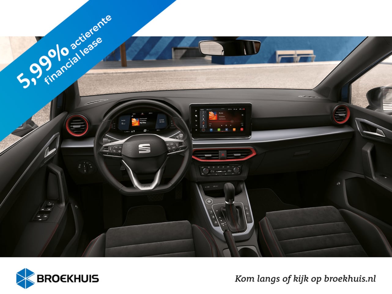 Seat Arona - 1.0 EcoTSI 95 5MT FR Business Connect | Achteruitrijcamera | Airconditioning automatisch m - AutoWereld.nl