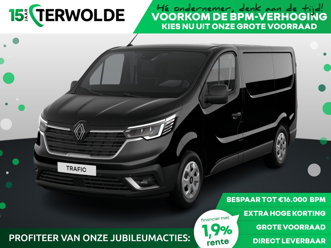 Renault Trafic E-Tech - Gesloten Bestel L2H1 Electric 120 1AT Comfort | Airconditioning | C-Shape LED dagrijverlic - AutoWereld.nl