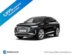 Audi Q4 Sportback e-tron - Q4 Sportback 45 e-tron quattro 286 1AT S edition Automaat | S line-interieur met sportstoe