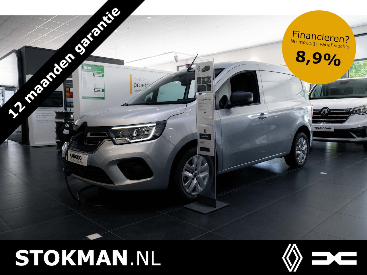 Renault Kangoo E-Tech - Extra Open Sesame 22 kW | 80kW DC/22 kW AC laden | Navigatie | 1.500 kg trekgewicht | UIT - AutoWereld.nl