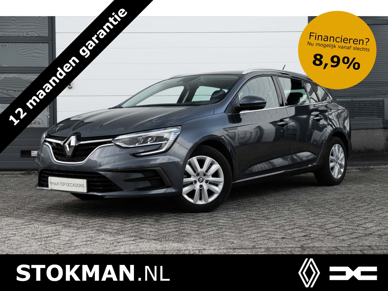 Renault Mégane Estate - 1.5 Blue 115 PK dCi Zen | NAVI | Parkeersensoren achter | ECC | | incl. Bovag rijklaarpakk - AutoWereld.nl