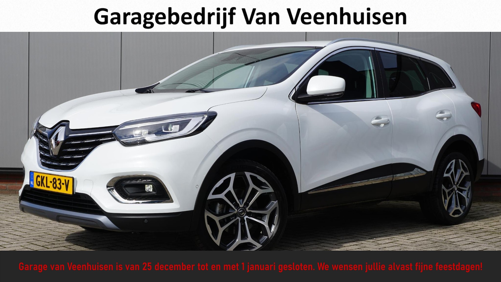 Renault Kadjar - 1.3 TCe 140pk Automaat Intens Sportstoelen 19inch LM LED Navi A-Camera *Parelmoerlak* 3483 - AutoWereld.nl