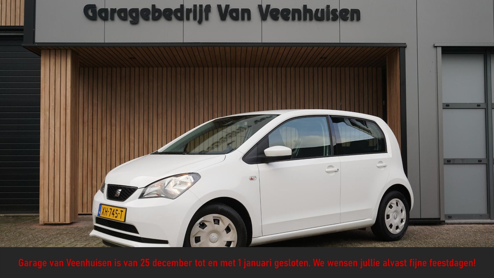 Seat Mii - 1.0 60pk 5Drs Style Airco Elek.pakket Bluetooth *NL auto* 62246km! - AutoWereld.nl