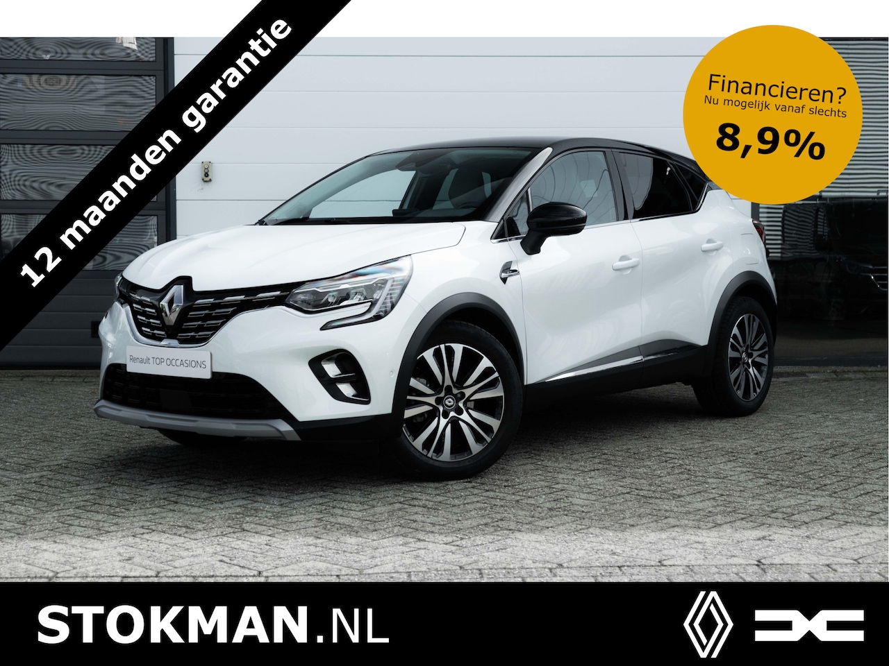 Renault Captur - 1.6 E-Tech Plug-in Hybrid 160 iconic | Pack Bose | Pack Advanced | Leder | Trekhaak | | in - AutoWereld.nl