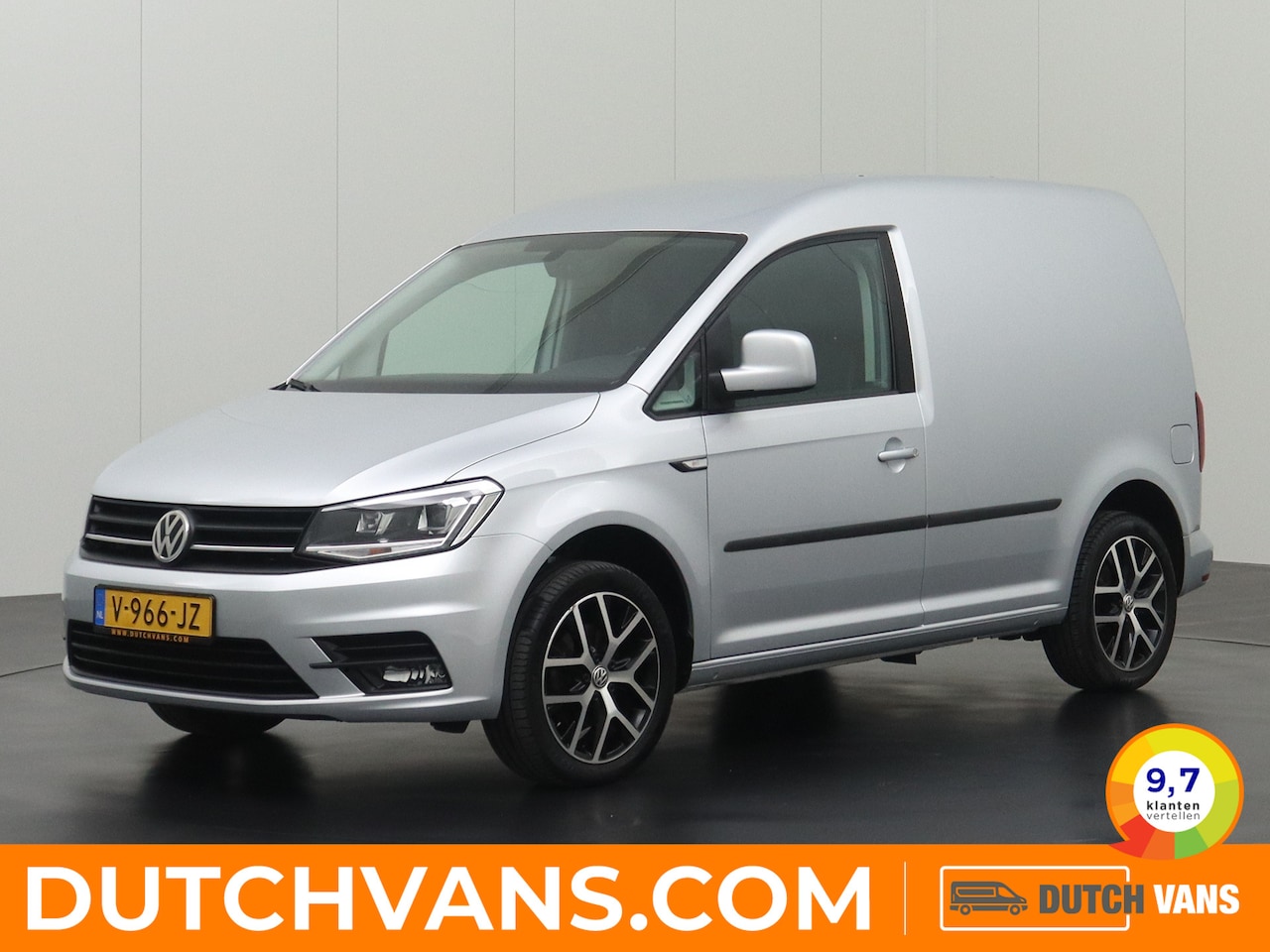 Volkswagen Caddy - 2.0TDI BMT Highline Exclusive | Led | Leder | Navigatie | trekhaak | Cruise | Airco - AutoWereld.nl