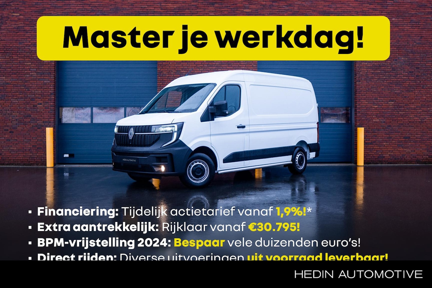 Renault Master - GB L2H2 T35 dCi 130 E06e start - AutoWereld.nl