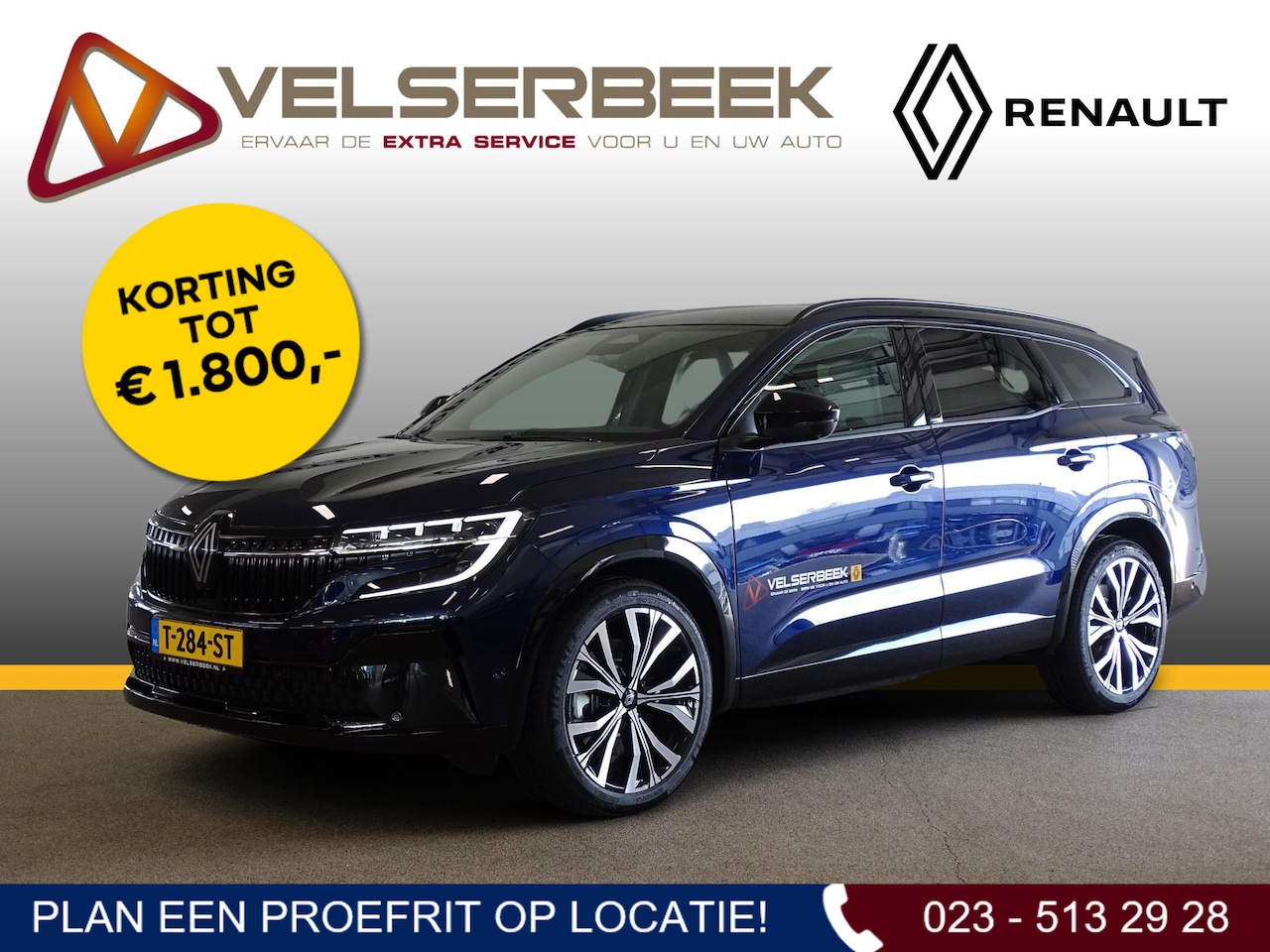 Renault Espace - E-Tech Hybrid 200 iconic 7 Persoons Pack Advanced Drive Assist/Pack Harman Kardon premium - AutoWereld.nl