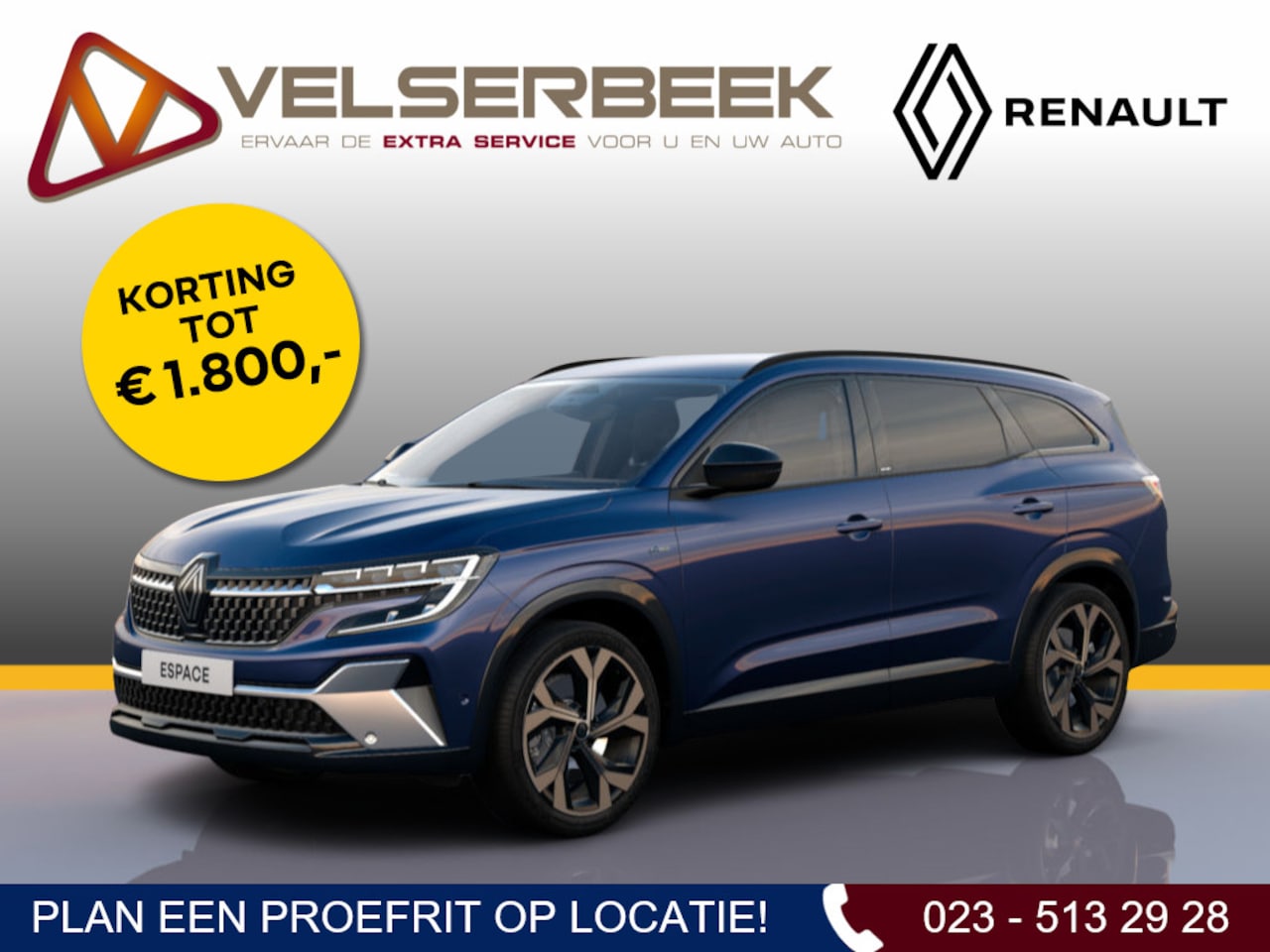 Renault Espace - E-Tech Hybrid 200 esprit Alpine NIEUW/UIT VOORRAAD - AutoWereld.nl