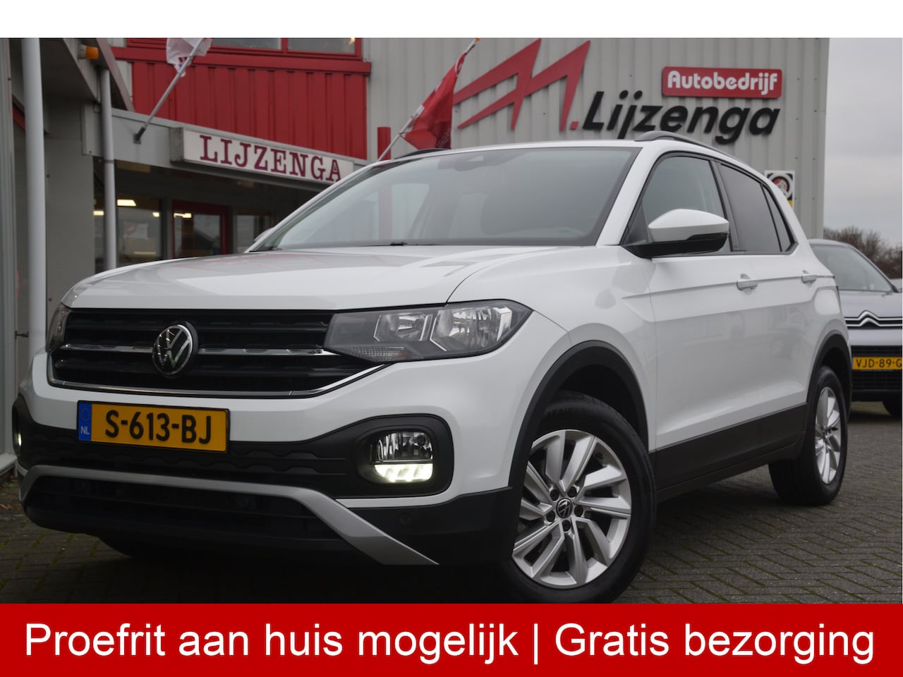 Volkswagen T-Cross - 1.0 TSI Life Carplay l DAB l | PDC | Bluetooth | Trekhaak | Clima | Cruise - AutoWereld.nl