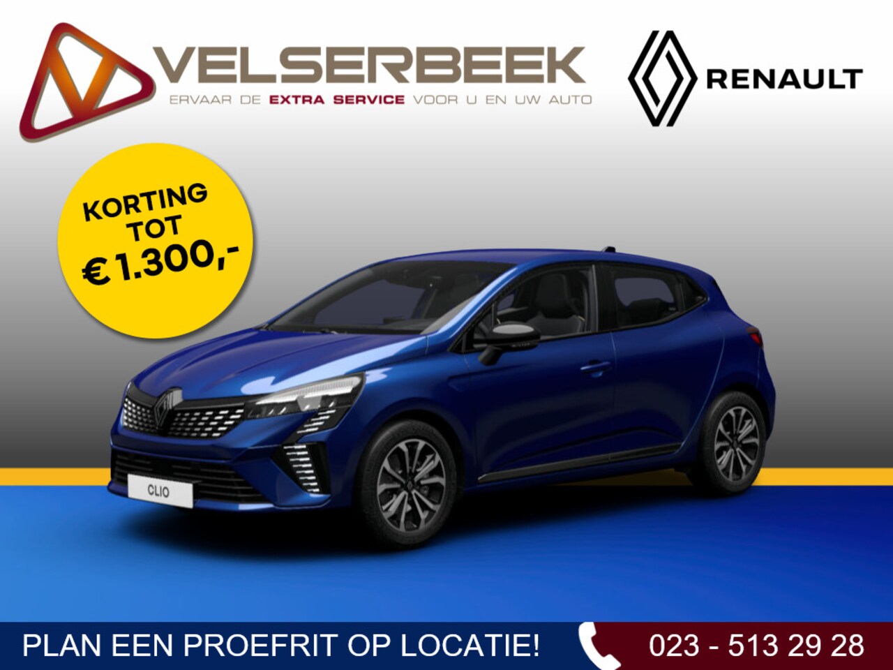 Renault Clio - E-Tech Full Hybrid 145 techno *NIEUW/UIT VOORRAAD* - AutoWereld.nl